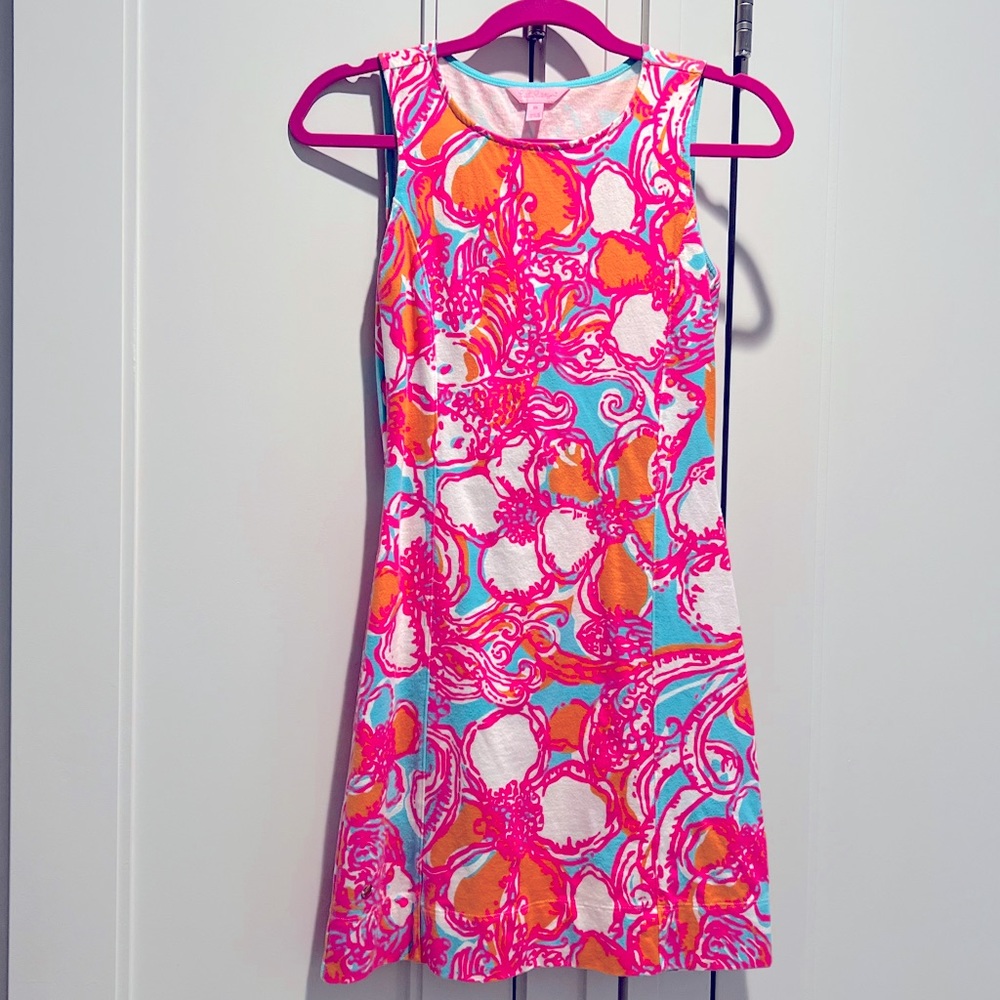 Lilly Pulitzer Whiting cut 1 out shift dress XS